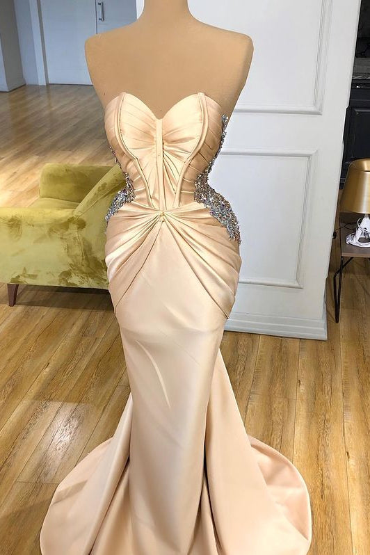 Champagne Mermaid Gown