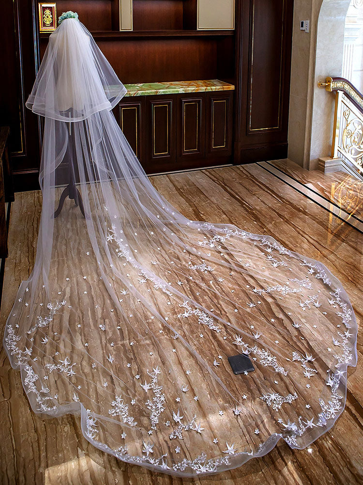 http://www.ballbella.com/cdn/shop/files/ivory-cathedral-waterfall-lace-applique-2-tier-long-wedding-veils-wedding-veils-2_1024x.jpg?v=1701982877