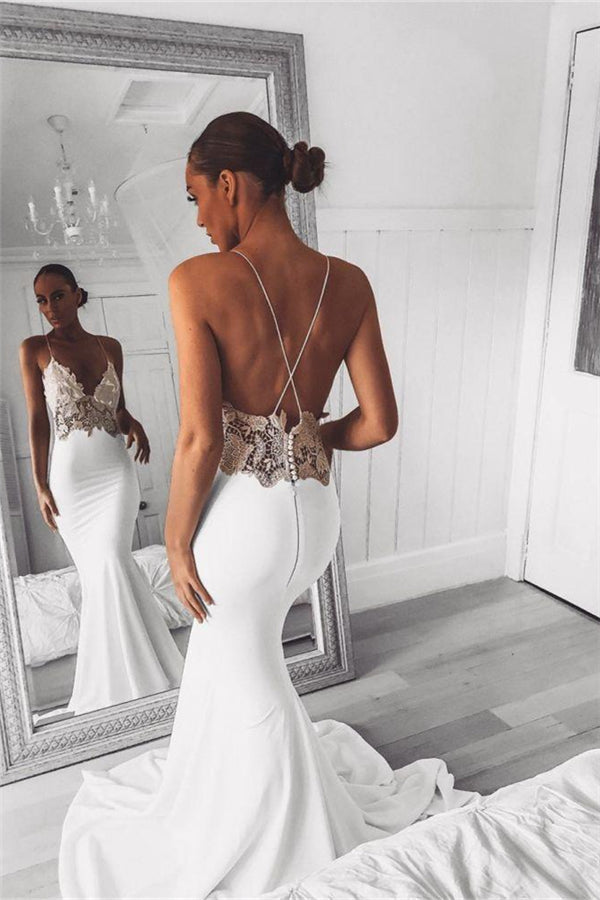 http://www.ballbella.com/cdn/shop/files/modern-v-neck-lace-spaghetti-strap-mermaid-wedding-dress-open-back-bridal-gown-wedding-dress_1024x.jpg?v=1701980546