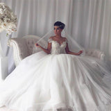 Ballbella custom made this latest Modern wedding dresses with sleeves in high quality, we sell dresses online all over the world. Also, extra discount are offered to our customs. We will try our best to satisfy everyoneone and make the dress fit yo