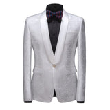 Bespoke Slim Fit Shawl Lapel One Button Wedding Tuxedo-Ballbella