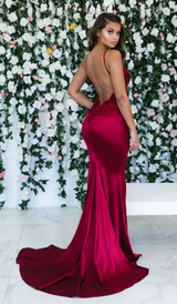 Still not know where to get your Spaghetti-Straps Lace Appliques Evening Gowns online? Ballbella offer you new arrival prom dresses at factory price,  fast delivery worldwide.