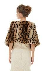 Catherine - Winter Faux Fur Wedding Wrap-Ballbella