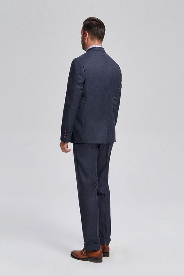 Ballbella has various cheap mens suits for prom, wedding or business. Shop this Dark Navy Mens Suits, Three Piece Suits for Men with Double Breasted Vest with free shipping and rush delivery. Special offers are offered to this Dark Navy Single Breasted Notched Lapel Three-piece mens suits.