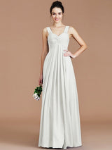 Empire Sweetheart Sleeveless Ruched Chiffon Bridesmaid Dresses