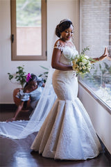 Wanna get a perfect dress for big day? Ballbella custom made this Classic Glamorous Off-the-Shoulder Wedding Dresses for you, fast delivery worldwide.