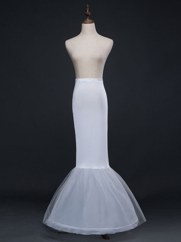 BEAUTELICATE A-line Full Shape Petticoat Floor-Length Bridal Dress Gown  Slip Cocktail Evening Party 1 Hoop P03 White Black : : Clothing