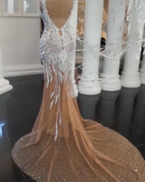 Looking for a designer dress for your big day? Check out this Luxurious Crystals Mermaid Wedding Dresses at ballbella. 1000+ Styles to choose from, fast delivery worldwide, shop now.