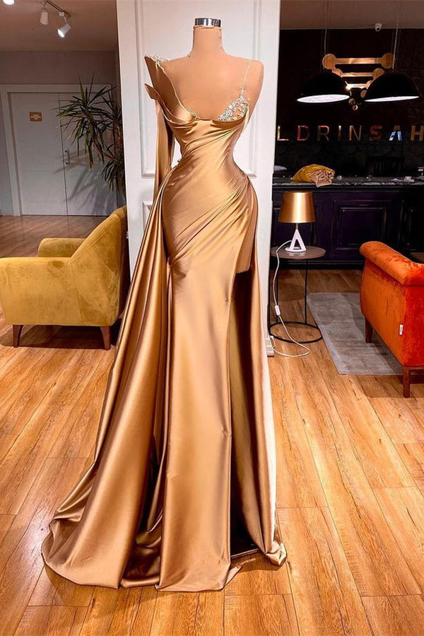 CWOAPO Long Sleeve Prom Dress with Slit Sequin Satin Ball Gown for Women  Formal Evening Party Gown with Detachable Train, Black, One Size :  : Clothing, Shoes & Accessories
