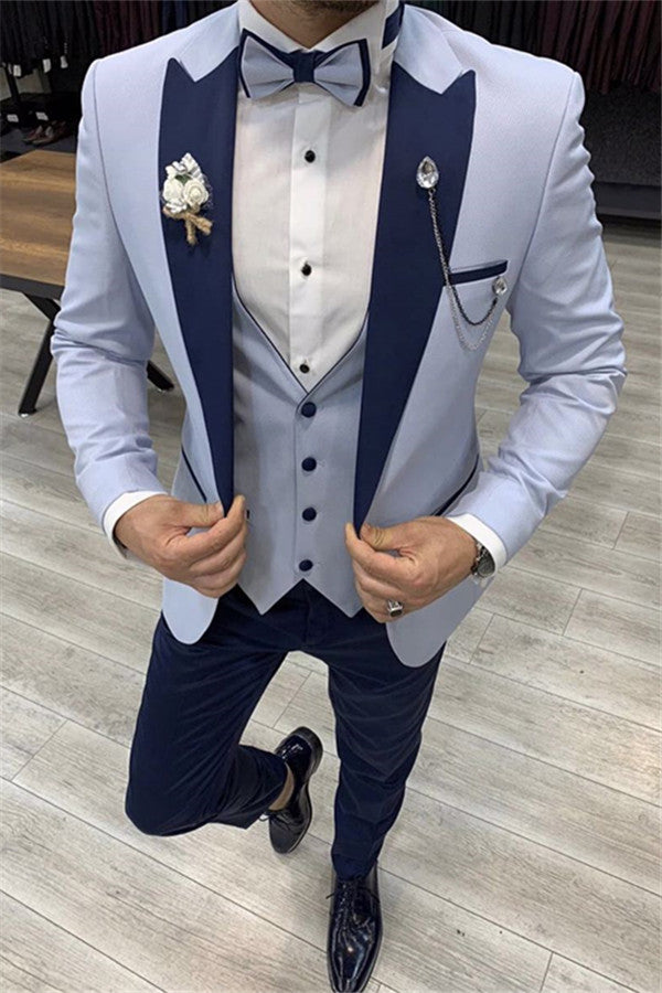 Shop for Sky Blue Peaked Lapel Slim Fit Peaked Lapel Men Suits in Ballbella at best prices.Find the best Sky Blue Peaked Lapel slim fit Men Suits with affordable price.