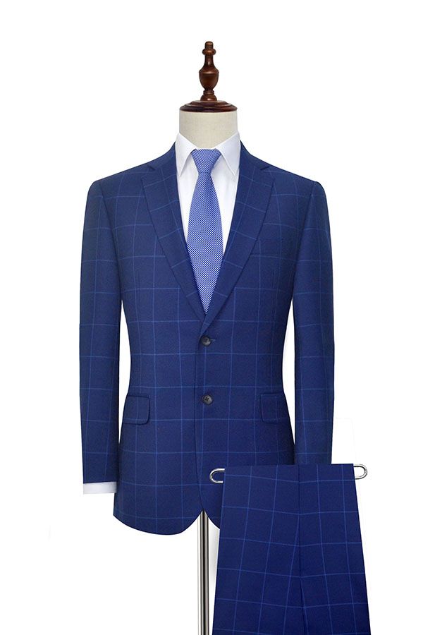 Ballbella has various cheap mens suits for prom, wedding or business. Shop this Unique Plaid Two Buttons Notch Lapel Flap Pocket Mens Suits for Formal with free shipping and rush delivery. Special offers are offered to this Blue Single Breasted Notched Lapel Two-piece mens suits.